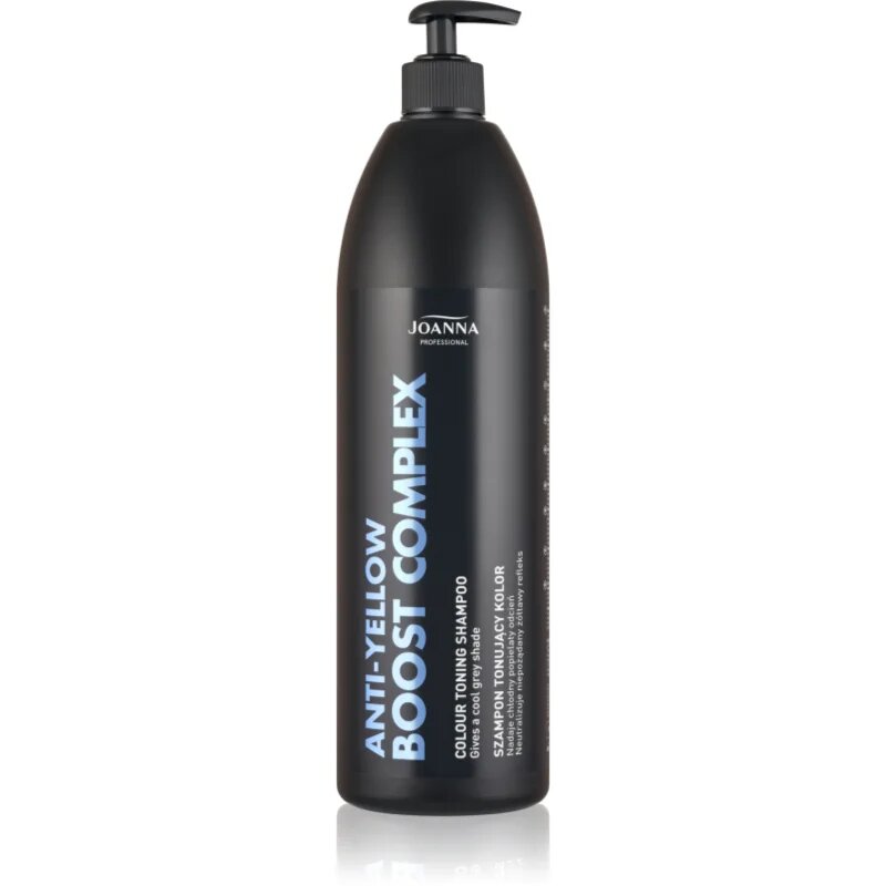 Joanna Professional Color Boost Complex ревитализиращ шампоан за руса и сива коса 1000 гр.