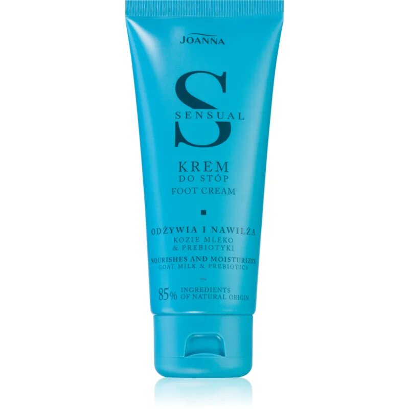 Joanna Sensual Foot Cream Хидратиращ и подхранващ крем за крака Goat Milk & Prebiotics 100 гр.