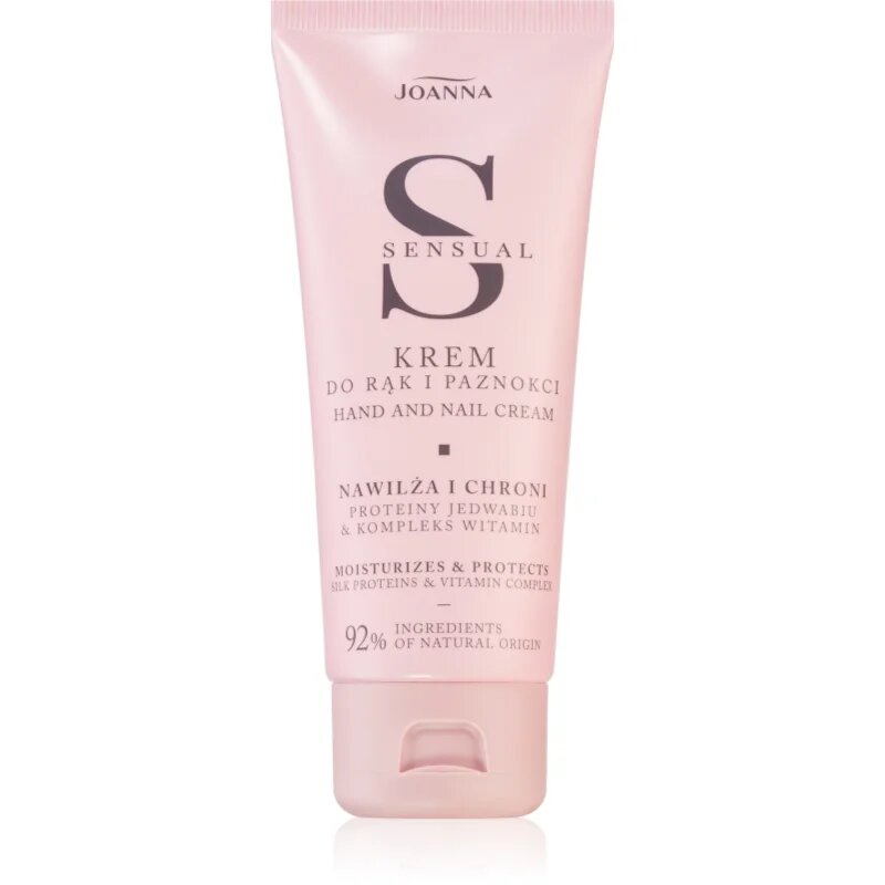 Joanna Sensual хидратиращ и защитен крем за ръце Silk Proteins & Vitamin Complex 100 гр.