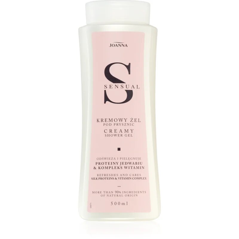 Joanna Sensual крем душ гел Silk Proteins & Vitamin Complex 500 мл.