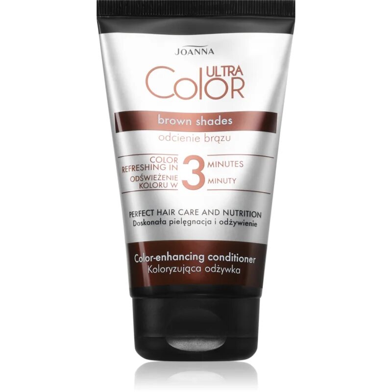 Joanna Ultra Color Brown Shades 3 Minutes маска за коса за коса с кафяви нюанси 100 гр.