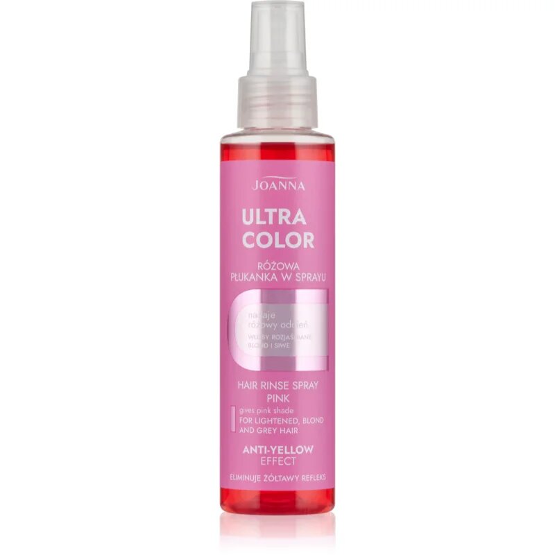 Joanna Ultra Color Hair Rinse Pink Spray тониращ спрей цвят Pink 150 мл.