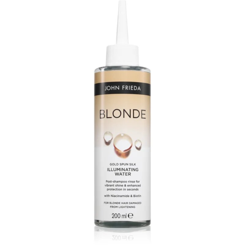 John Frieda Blonde Gold Spun Silk Illumintaing Water oсвежаваща грижа за руса коса 200 мл.