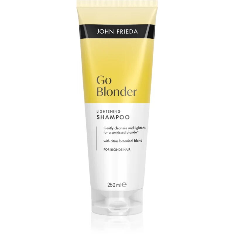 John Frieda Go Blonder Lightening Shampoo изсветляващ шампоан за руса коса 250 мл.