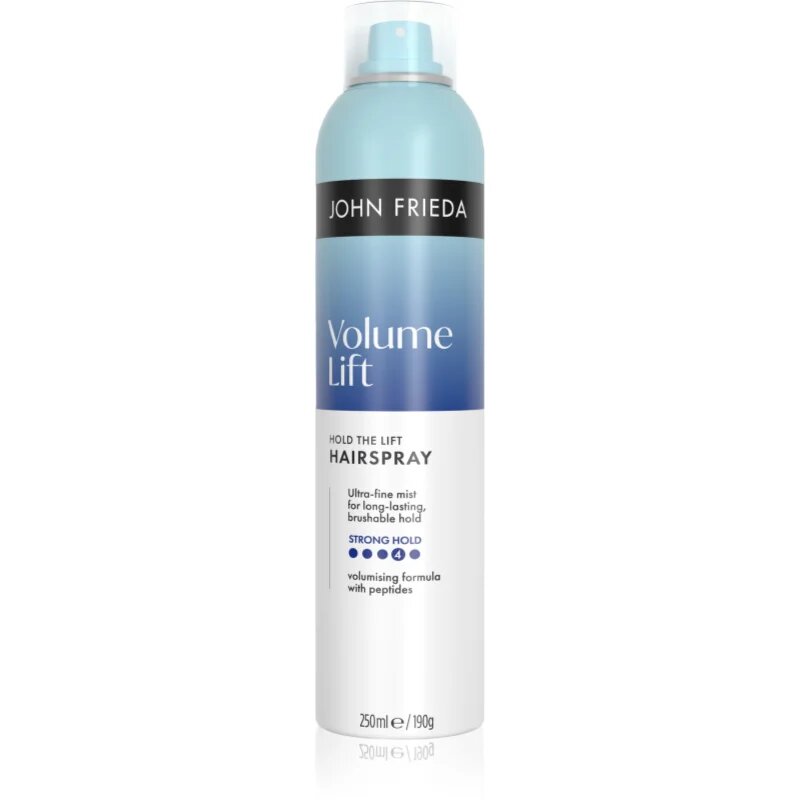 John Frieda Volume Lift Hold the Lift Hairspray лак за коса за фиксиране и оформяне 250 мл.