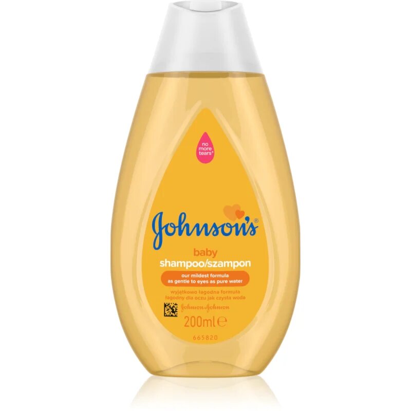 Johnson's® Wash and Bath изключително нежен шампоан за деца от раждането им 200 мл.