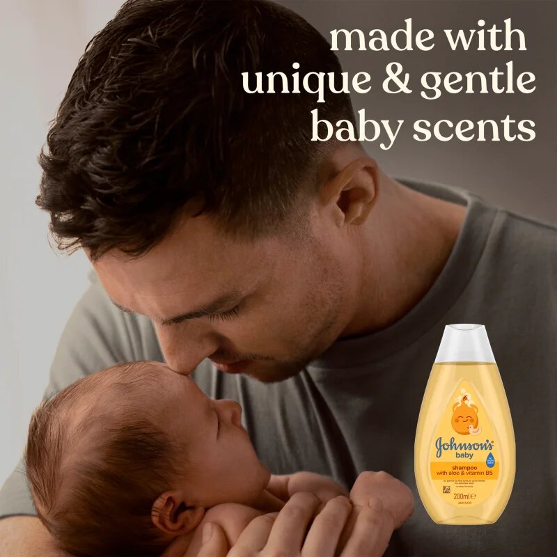 Johnson's® Wash and Bath изключително нежен шампоан за деца от раждането им 200 мл.