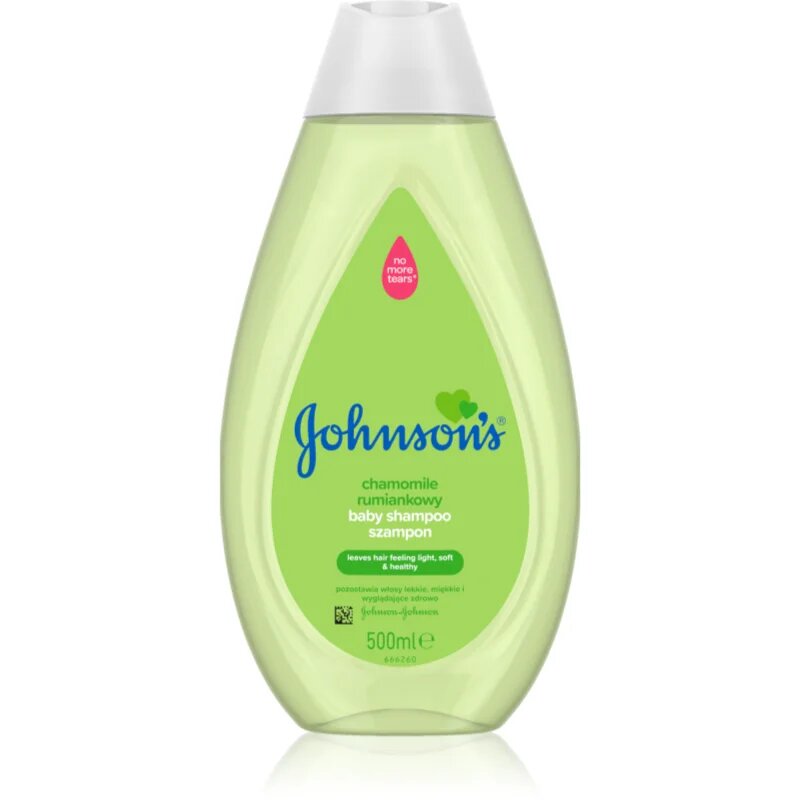 Johnson's® Wash and Bath нежен шампоан за деца от раждането им с лайка 500 мл.