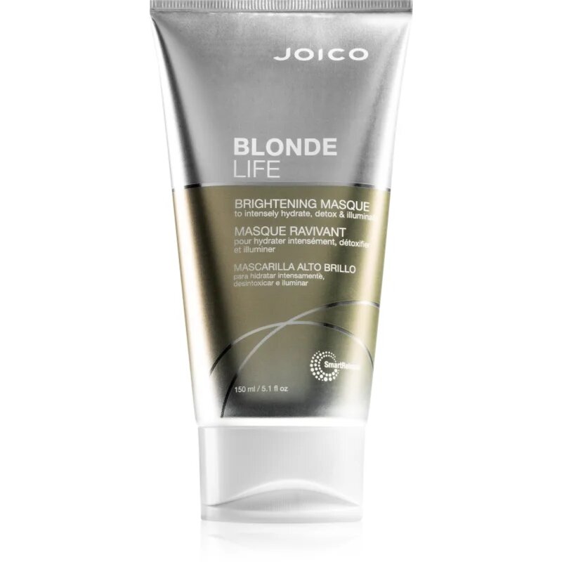 Joico Blonde Life Brightening Masque освежаваща маска за блонд коса и коса с кичури 150 мл.