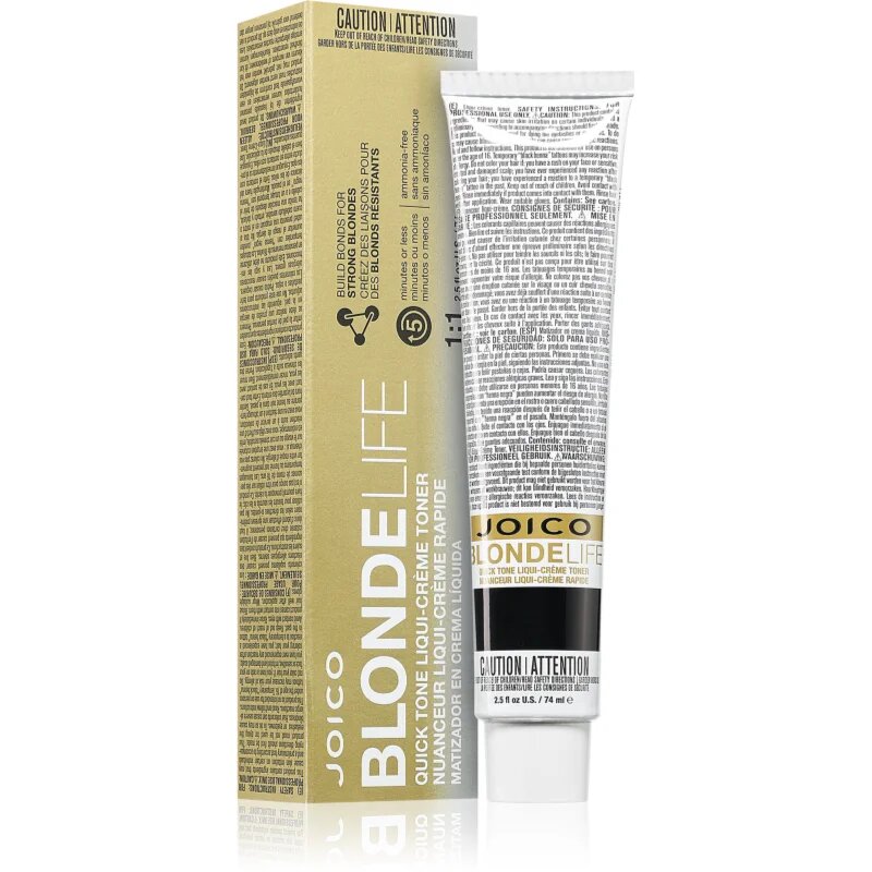 Joico Blonde Life Quick Tone Liqui бърз тоник за руса коса цвят Sand 74 мл.
