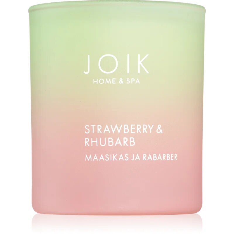 JOIK Home & Spa Strawberry & Rhubarb ароматна свещ 150 гр.