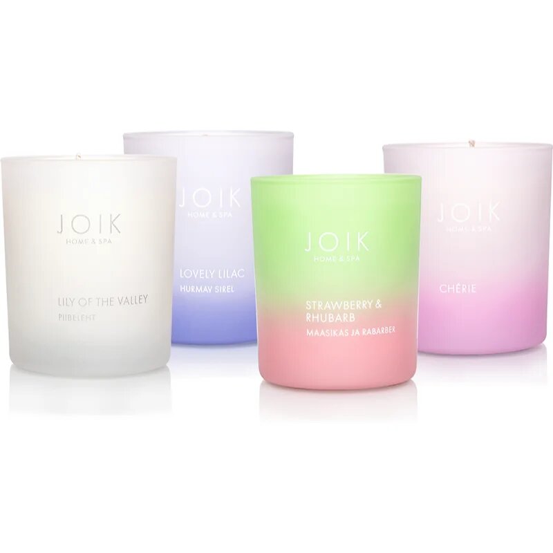 JOIK Home & Spa Strawberry & Rhubarb ароматна свещ 150 гр.