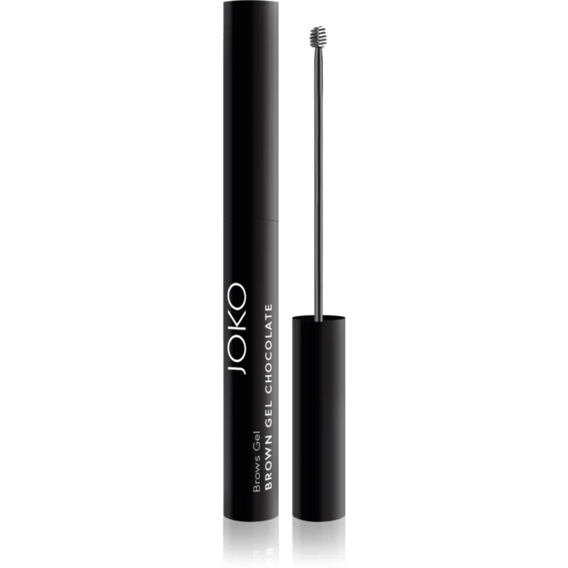 JOKO Brows Gel спирала-гел за вежди цвят Chocolate 6 мл.