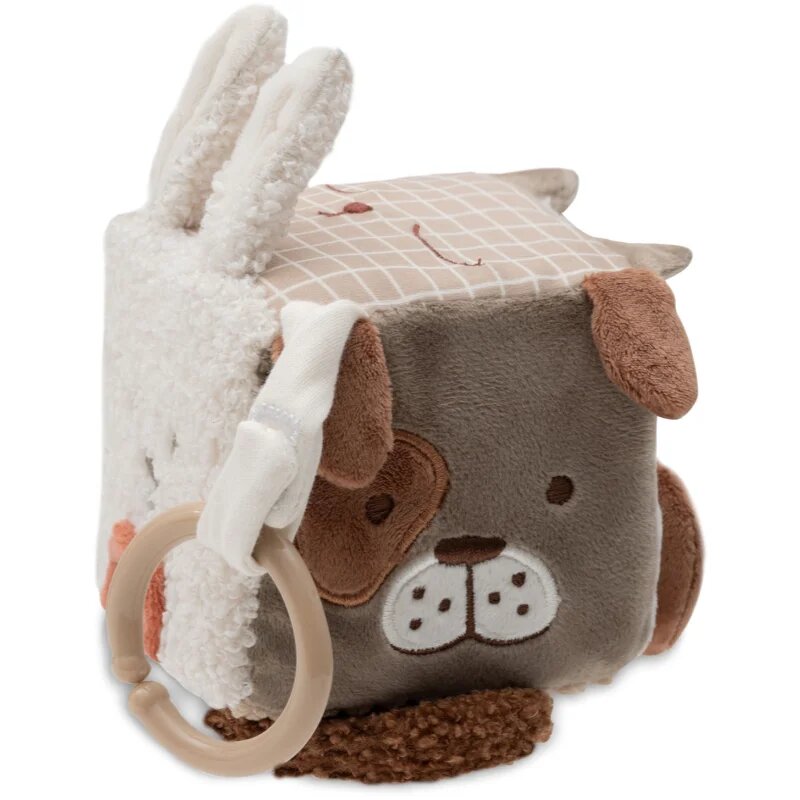 JOLLEIN Animal Friends Activity Cube играчка за подреждане 0m+ 1 бр.