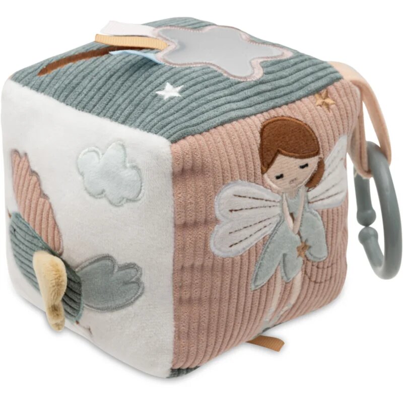 JOLLEIN Lovely Birds Activity Cube играчка за подреждане 0m+ 1 бр.