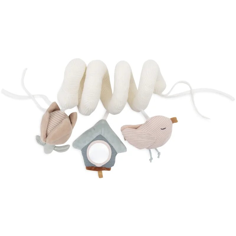 JOLLEIN Lovely Birds Pram Chain контрастна играчка за окачане 0m+ 1 бр.