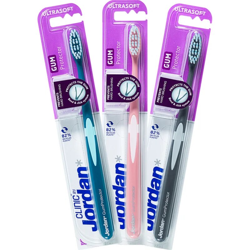 Jordan Clinc Gum Protector Ultrasoft четка за зъби 1 бр.