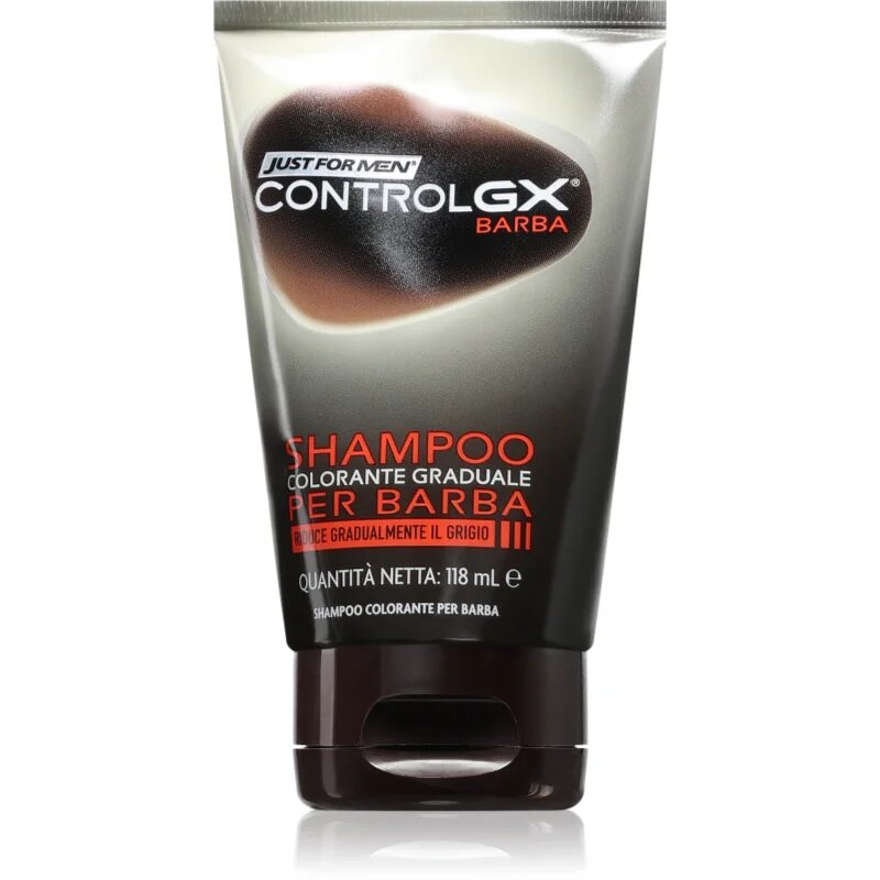 Just for Men Control GX Shampoo шампоан против посивяване на брадата 118 мл.