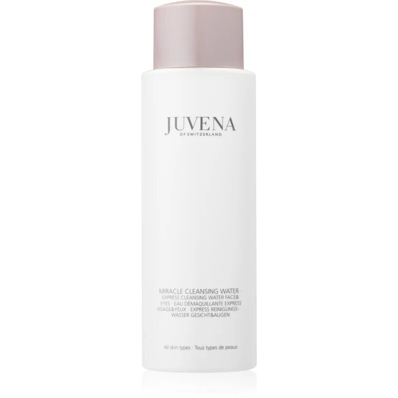 Juvena Miracle Cleansing Water вода за премахване на грим за зоната на лицето и очите 200 мл.