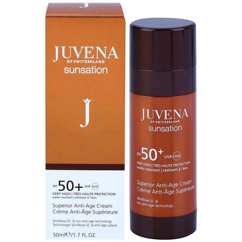 Juvena Sunsation Superior Anti-Age Lotion SPF 30 слънцезащитен крем за лице SPF 50+ 50 мл.