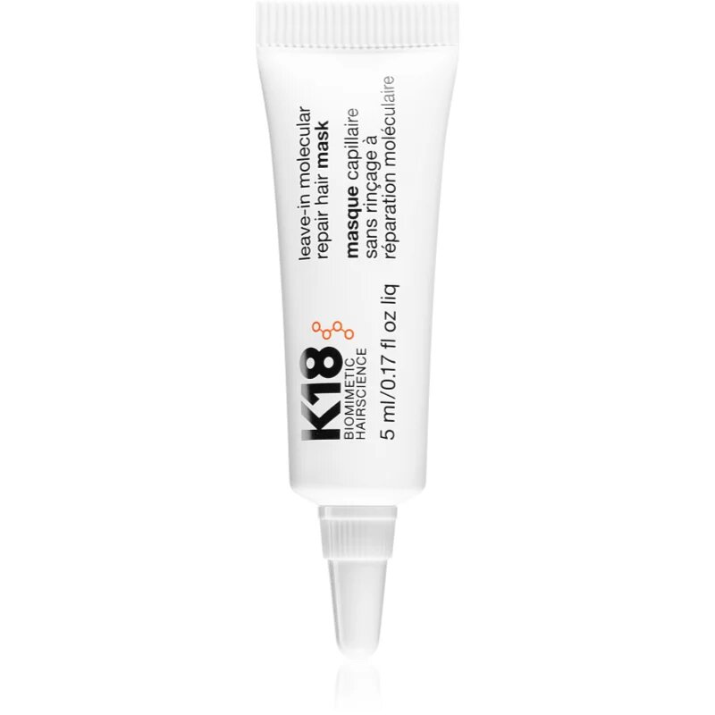 K18 Molecular Repair Hair Mask грижа за коса без отмиване 5 мл.
