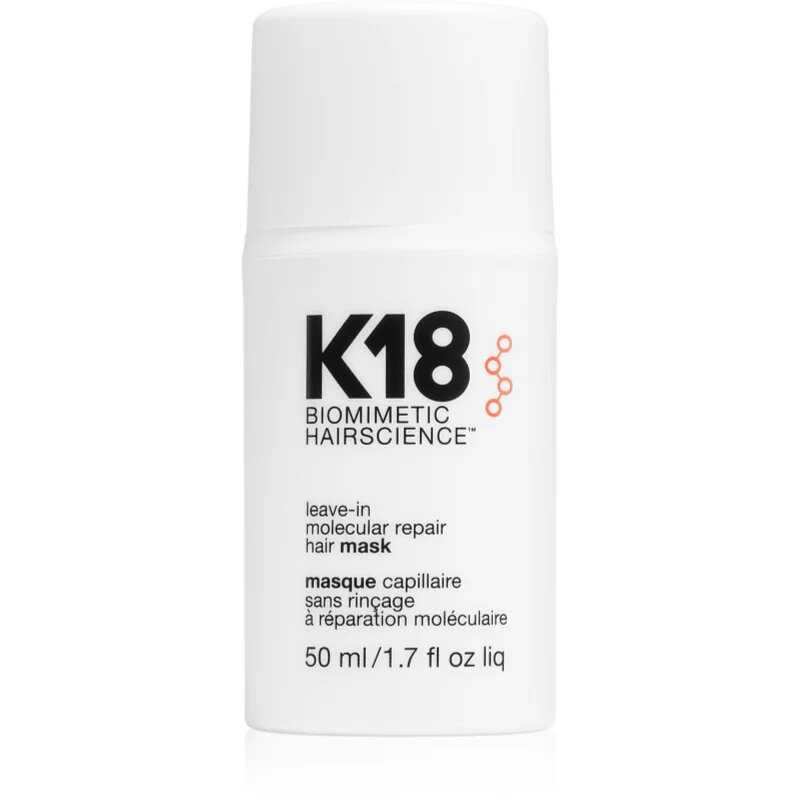 K18 Molecular Repair Hair Mask грижа за коса без отмиване 50 мл.