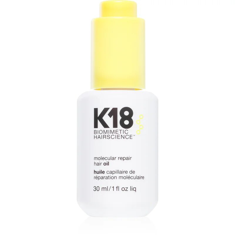 K18 Molecular Repair Hair Oil подхранващо сухо олио за увредена и крехка коса 30 мл.