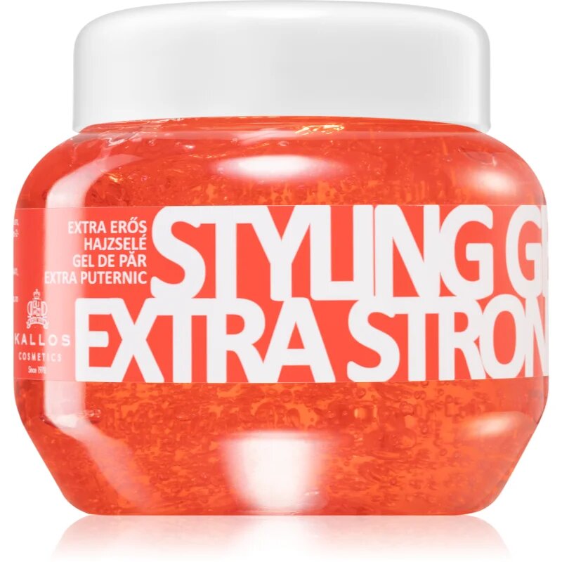 Kallos Classic Styling Gel гел за коса с екстра силна фиксация Extra Strong Hold 275 мл.