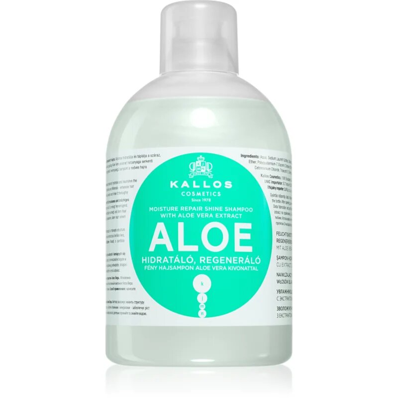 Kallos KJMN Professional Aloe възстановяващ шампоан с алое вера 1000 мл.