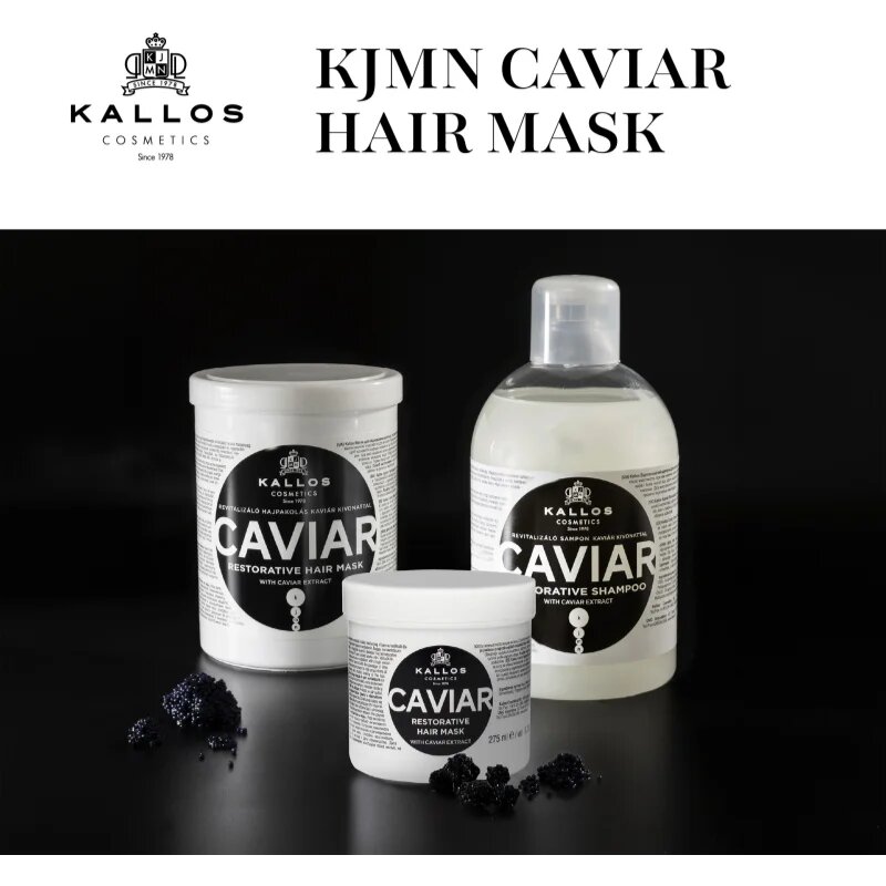 Kallos KJMN Professional Caviar възстановяваща маска с хайвер 275 мл.