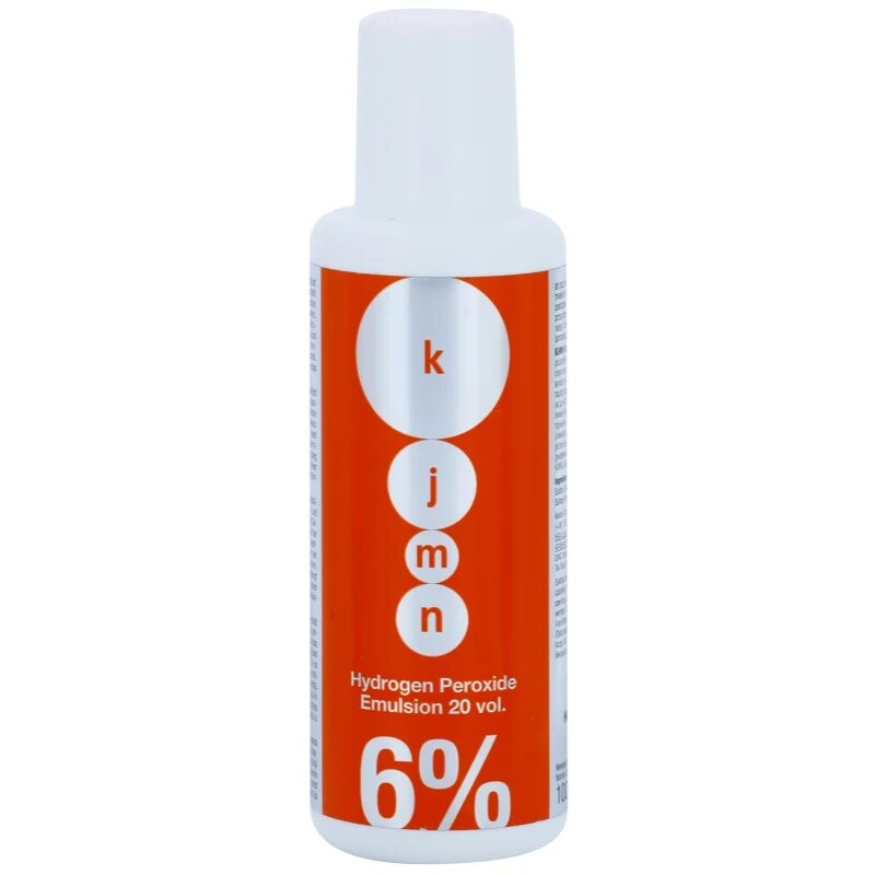 Kallos KJMN Professional Hydrogen Peroxide активираща емулсия 6 % 20 vol. за професионална употреба 100 мл.