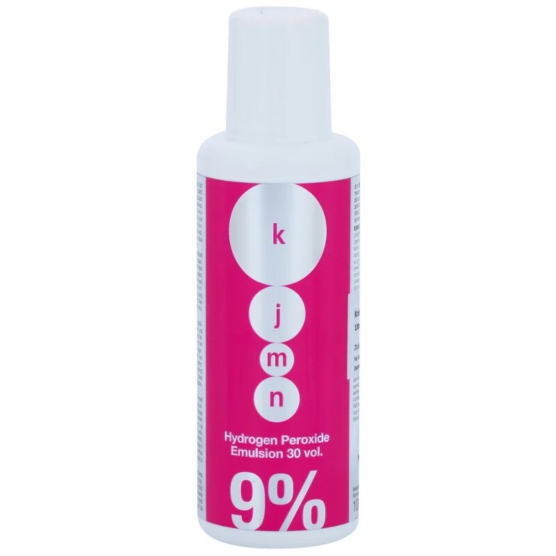 Kallos KJMN Professional Hydrogen Peroxide активираща емулсия 9 % 30 vol. за професионална употреба 100 мл.