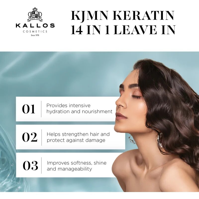 Kallos KJMN Professional Keratin спрей без отмиване За коса 200 мл.