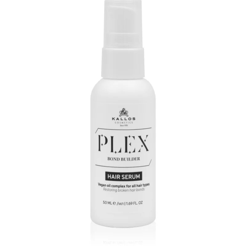 Kallos Plex Dry Ends Serum хидратиращ и подхранващ серум за сухи краища на косата 50 мл.