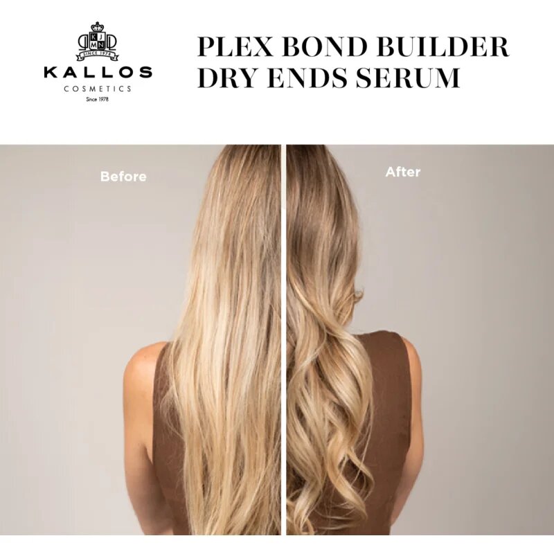 Kallos Plex Dry Ends Serum хидратиращ и подхранващ серум за сухи краища на косата 50 мл.