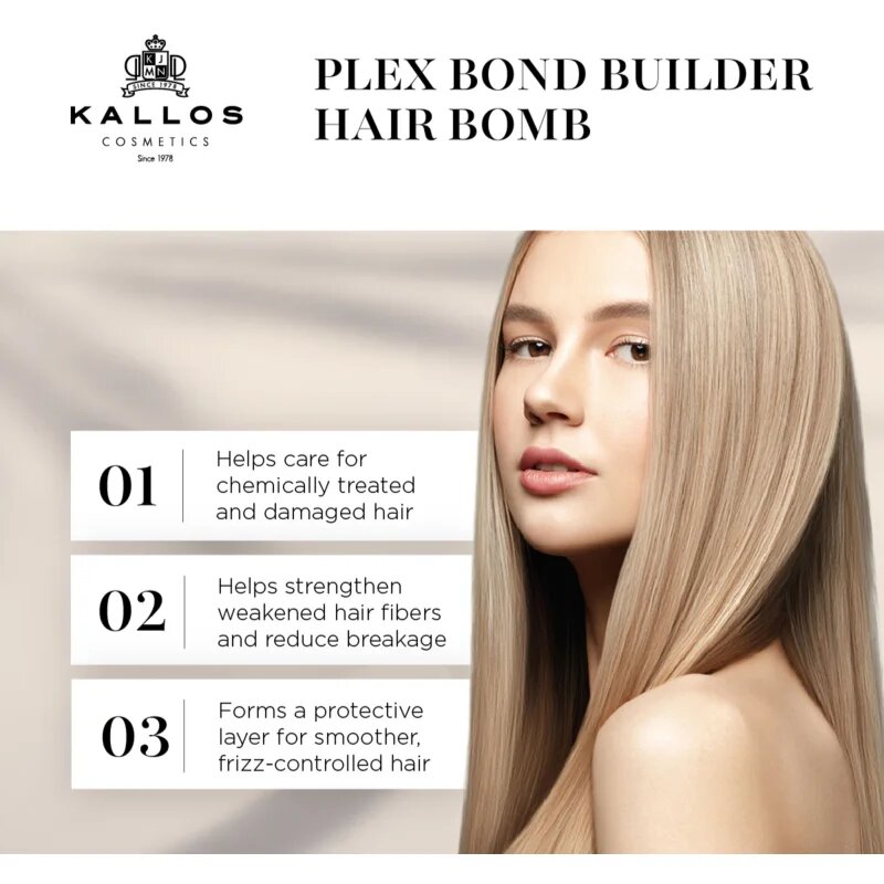 Kallos Plex Hair Bomb подхранващ балсам без отмиване 200 мл.
