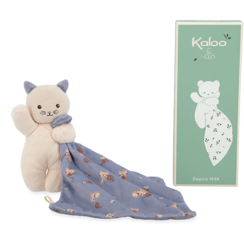 Kaloo Carre Douceur плюшена играчка Violet Cat 1 бр.