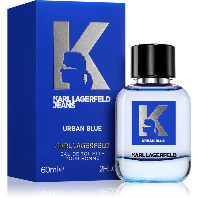 Karl Lagerfeld Jeans Urban Blue тоалетна вода за мъже 60 мл.