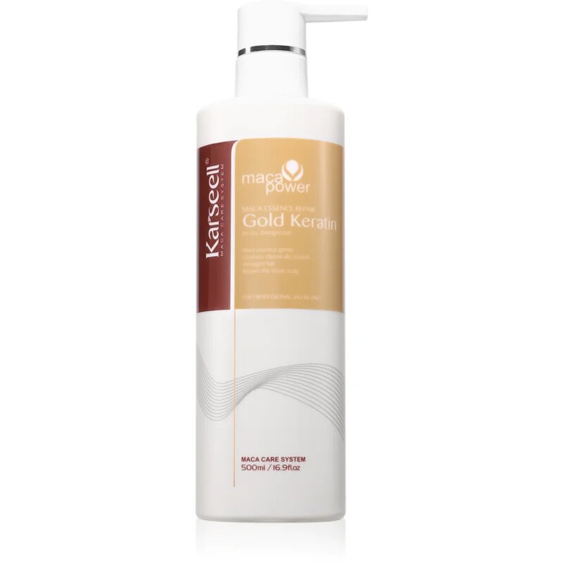 Karseell Gold Keratin грижа за косата с кератин 500 мл.