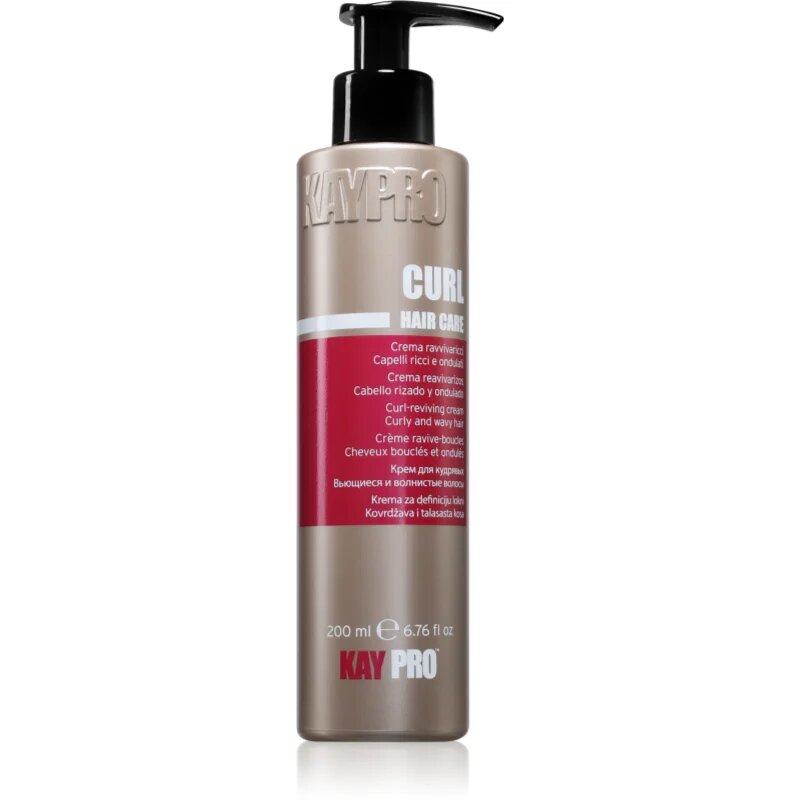 Kaypro Curl Hair Care Curl-Reviving Cream балсам за чуплива и къдрава коса 200 мл.