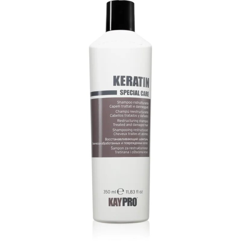 Kaypro Keratin Restructuring Shampoo регенериращ шампоан с кератин 350 мл.