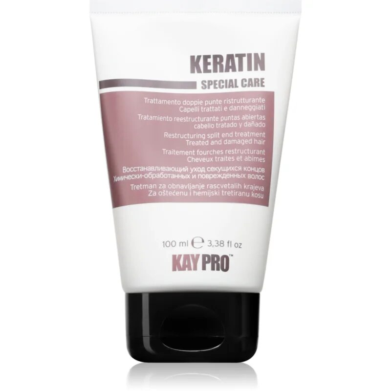 Kaypro Keratin Restructuring Split End Treatment грижа за косата с кератин 100 мл.