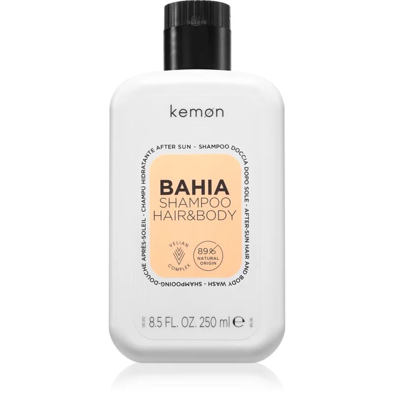 Kemon Group Bahia хидратиращ шампоан за коса и тяло 250 мл.