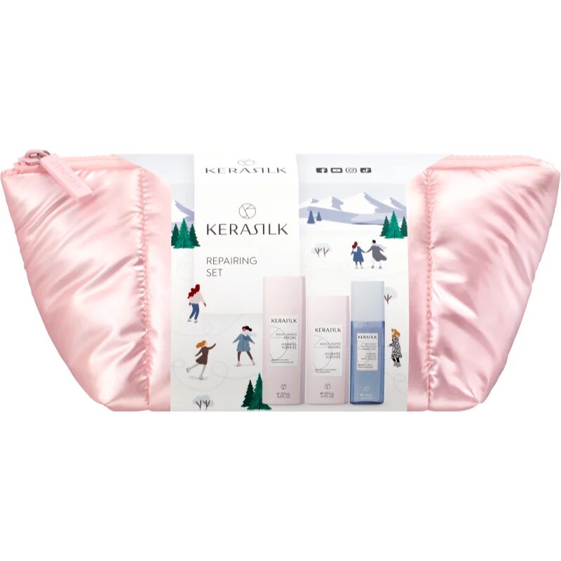 KERASILK Essentials Repairing Set подаръчен комплект за суха и увредена коса