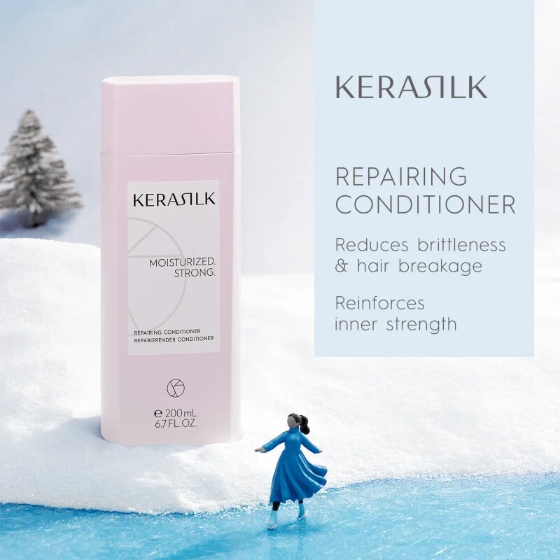 KERASILK Essentials Repairing Set подаръчен комплект за суха и увредена коса