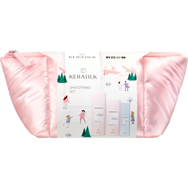 KERASILK Essentials Smoothing Set подаръчен комплект за непокорна коса