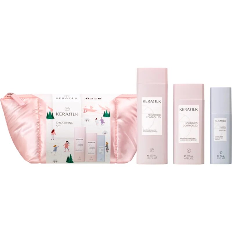 KERASILK Essentials Smoothing Set подаръчен комплект за непокорна коса