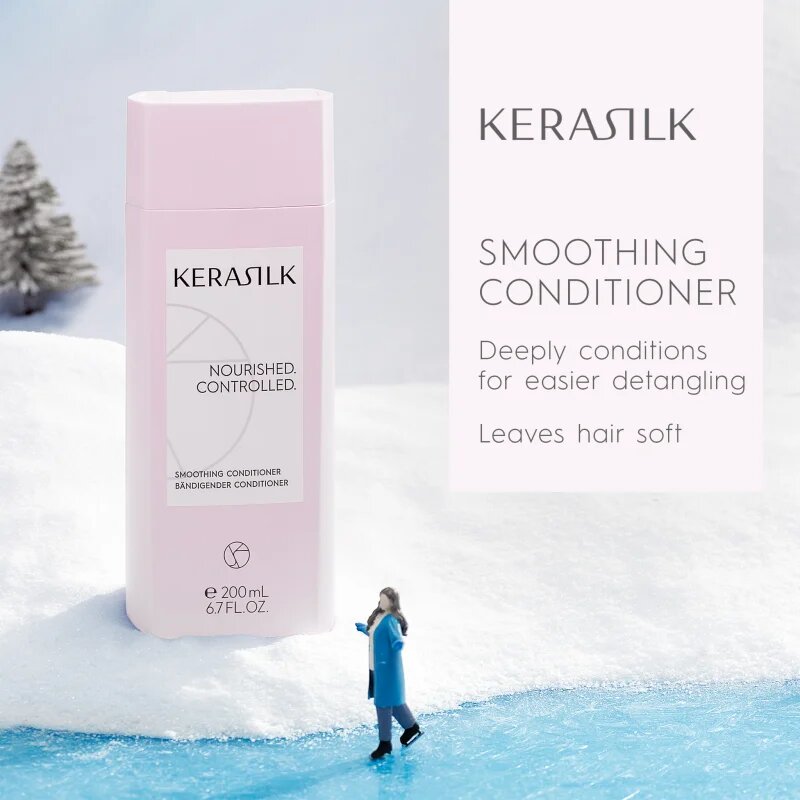KERASILK Essentials Smoothing Set подаръчен комплект за непокорна коса