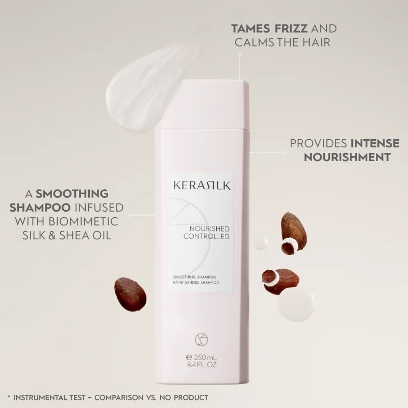 KERASILK Essentials Smoothing Shampoo шампоан за груба и непокорна коса 750 мл.