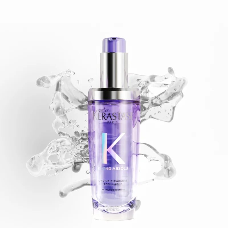 Kérastase Blond Absolu L'huile Cicagloss хидратиращо олио за блонд коса и коса с кичури 75 мл.